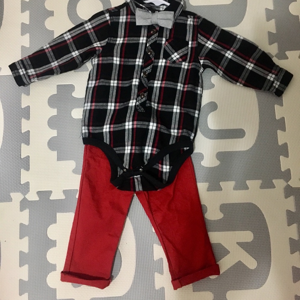 Baby boy matching set